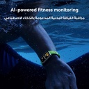 Huawei Band 10 Matte Black - Black Fluoroelastomer Strap