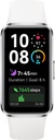 Huawei Band 10 White - White Fluoroelastomer Strap
