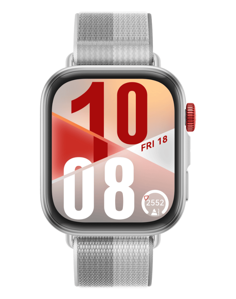 Huawei Watch Fit 4 Grey – Grey Nylon Strap