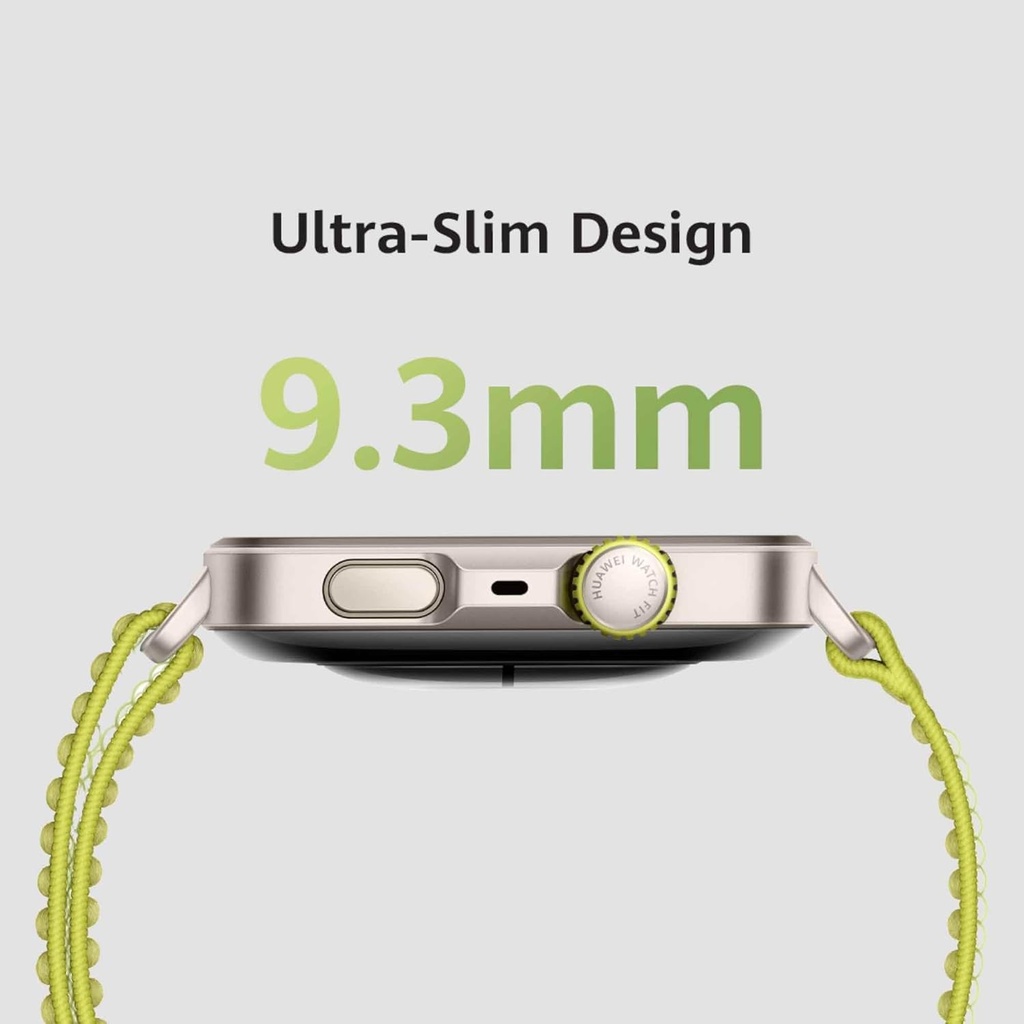 Huawei Watch Fit 4 PRO Green – Green Nylon Strap 