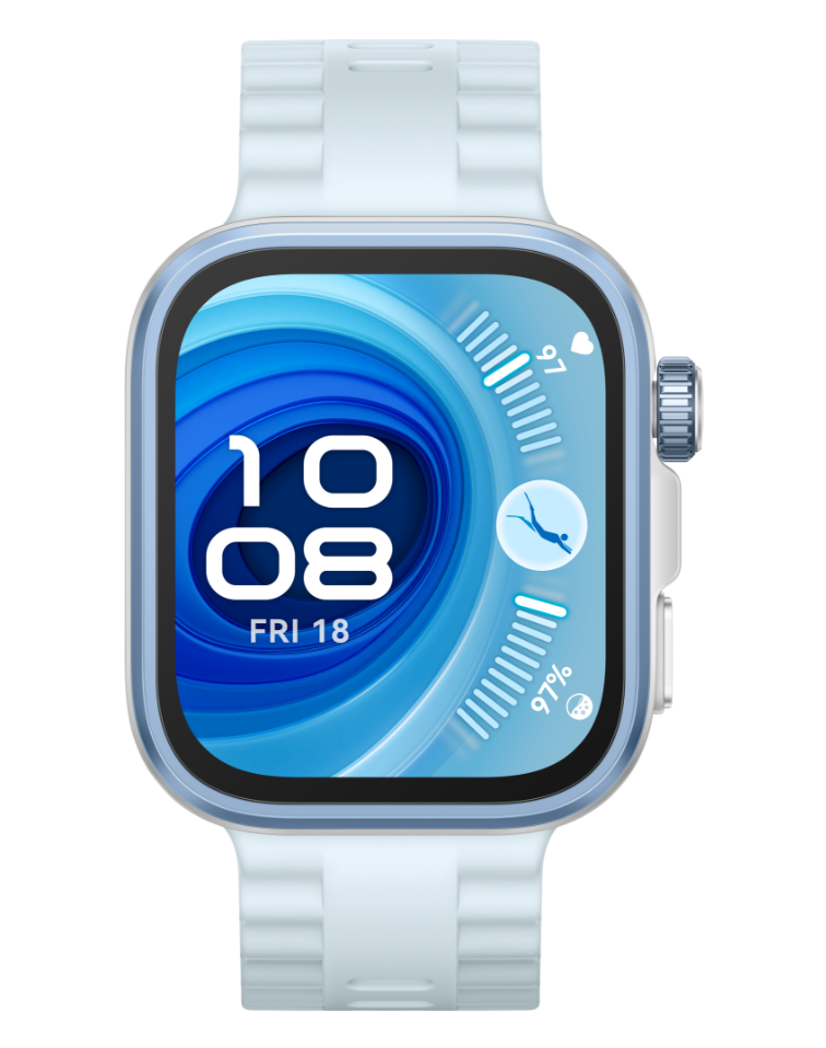 Huawei Watch Fit 4 Pro Blue – Blue Fluoroelastomer Strap