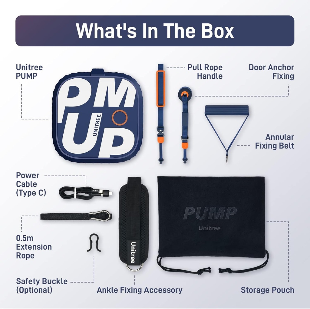 Unitree PUMP Pro Energetic Blue