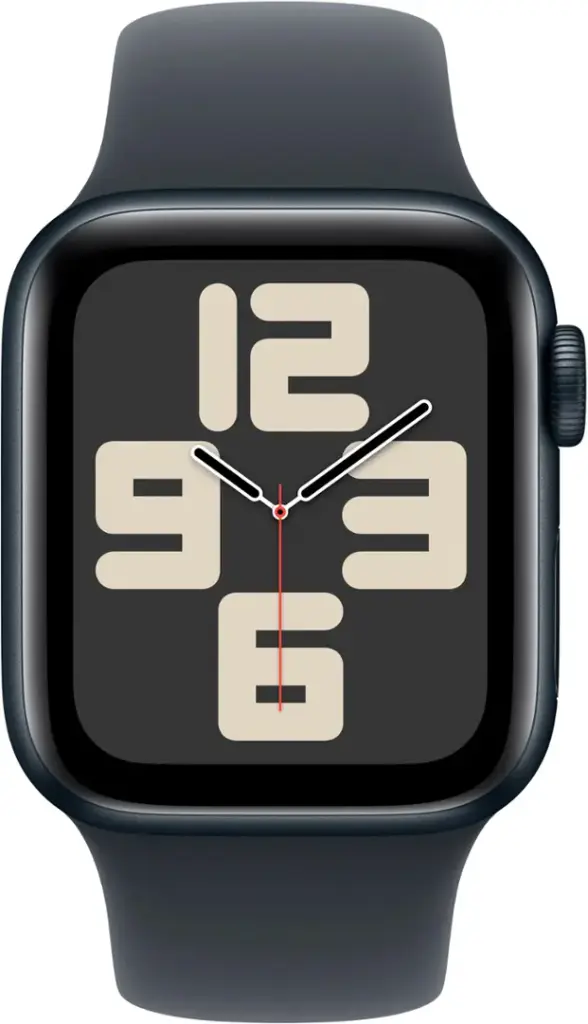 Apple Watch SE GPS 40mm Midnight Aluminium Case with  Midnight Sport Band - M/L  