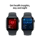 Apple Watch SE GPS 40mm Midnight Aluminium Case with  Midnight Sport Band - M/L  