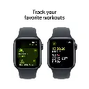 Apple Watch SE GPS 40mm Midnight Aluminium Case with  Midnight Sport Band - M/L  