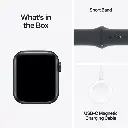 Apple Watch SE GPS 40mm Midnight Aluminium Case with  Midnight Sport Band - M/L  