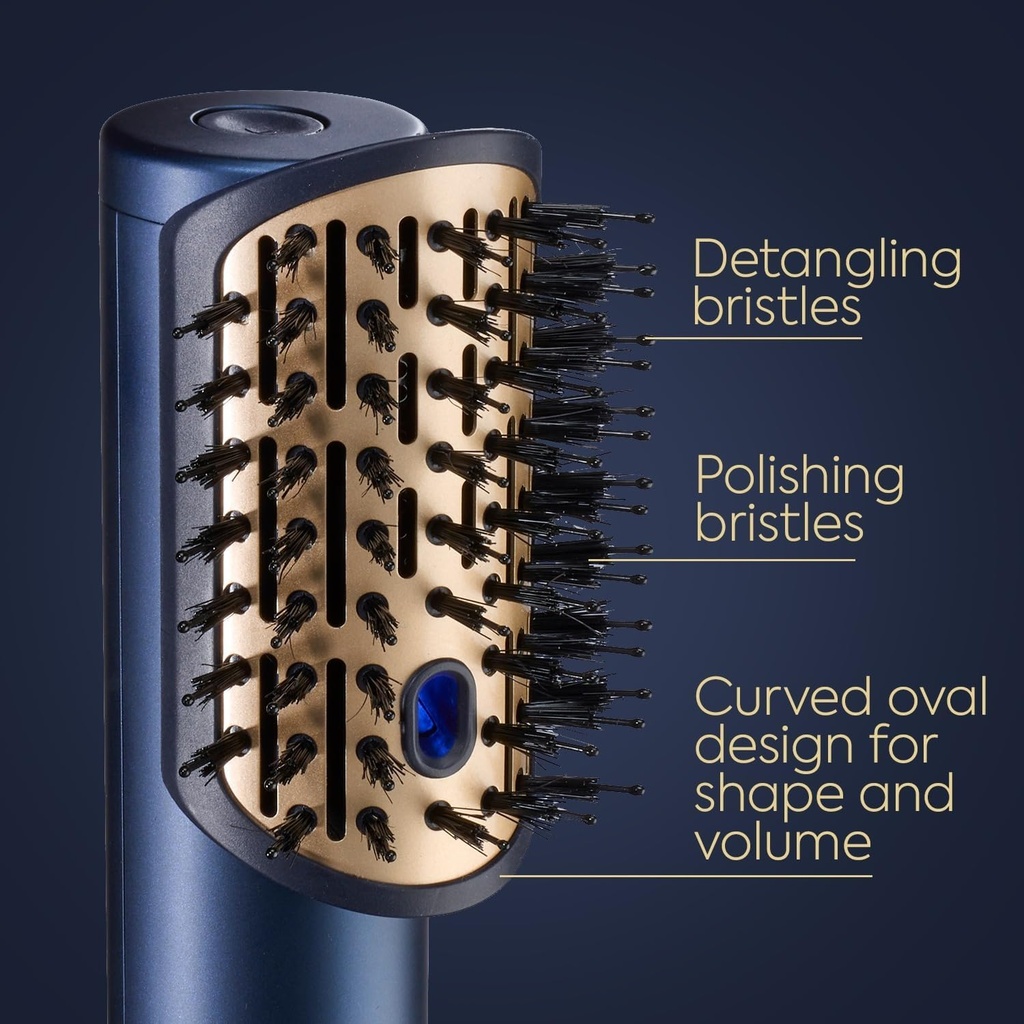 Babyliss Air Wand 3-In-1 Hair Dryer | Straightener & Hot Air Brush With Ion Technology & High-Speed Digital Motor | As6550Sde