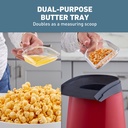 Air Crazy Hot Air Popcorn Maker 4Qt Red 