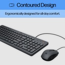 HP 150 Wired Mouse and Keyboard ARAB (240J7AA) اكسسوارات