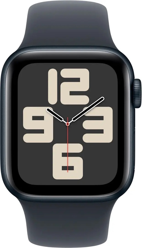 Apple Watch SE GPS 40mm Midnight Aluminium Case with  Midnight Sport Band - M/L  