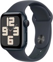 Apple Watch SE GPS 40mm Midnight Aluminium Case with  Midnight Sport Band - M/L  