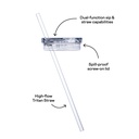 Cruiser Straw Cup 1.2L Oat Milk