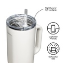 Cruiser Straw Cup 1.2L Oat Milk