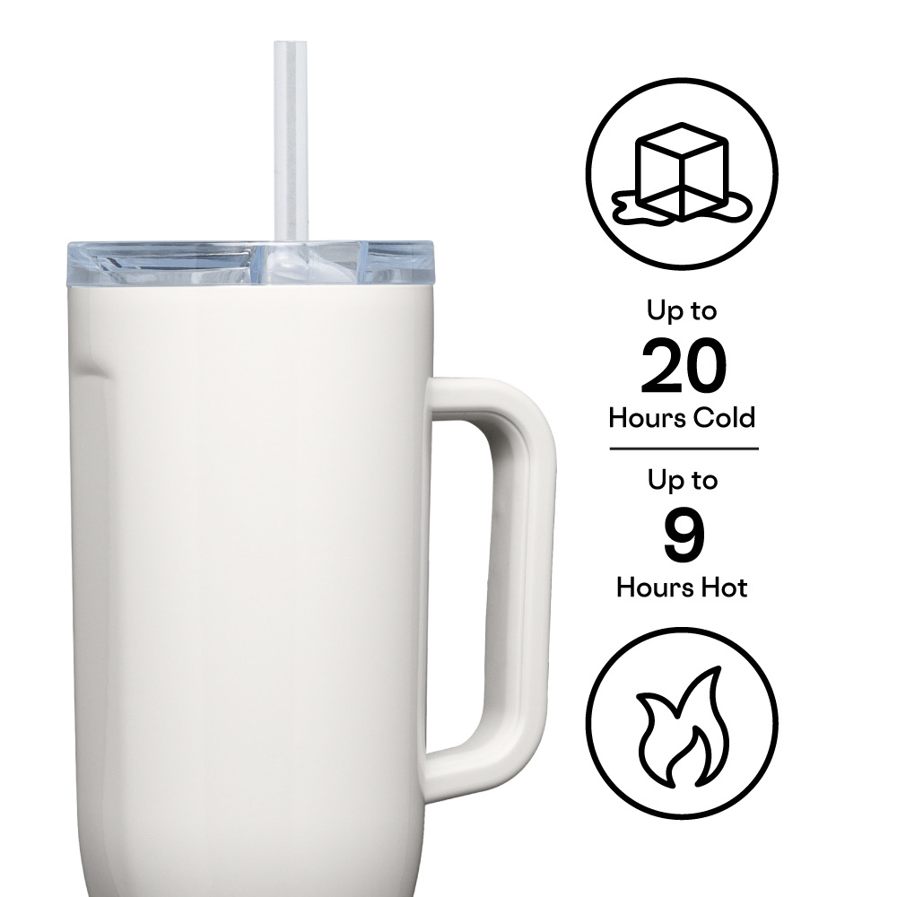 Cruiser Straw Cup 1.2L Oat Milk