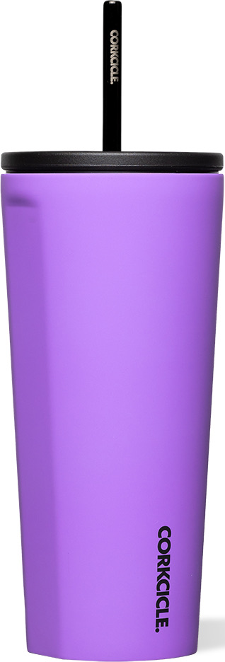 Cold Cup W/ Straw 710Ml Varsity Purple