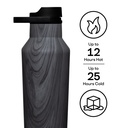 Vacuum Sport Canteen 590Ml Burnt Wood