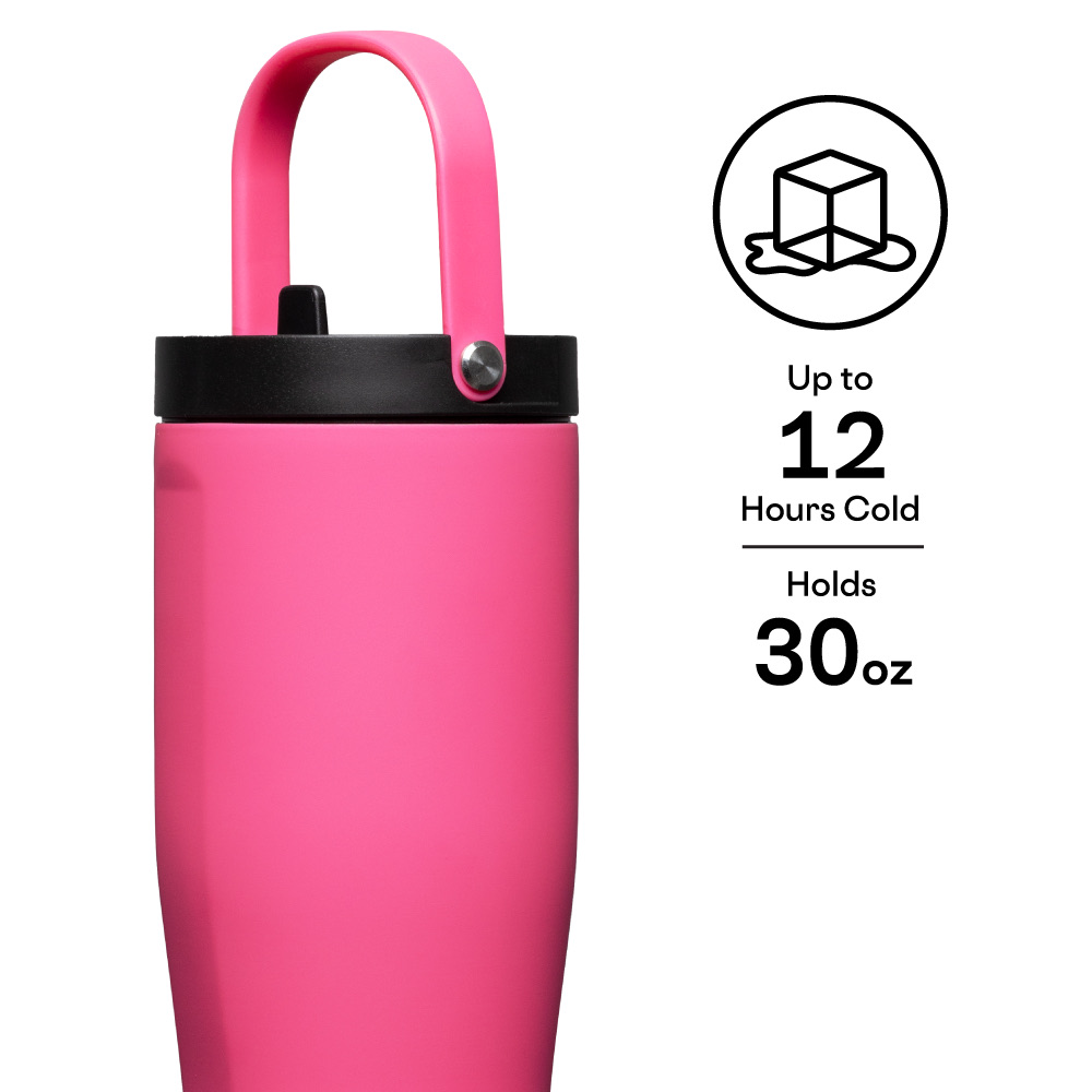 Gocup Xl W/ Straw 887Ml Dragon Fruit