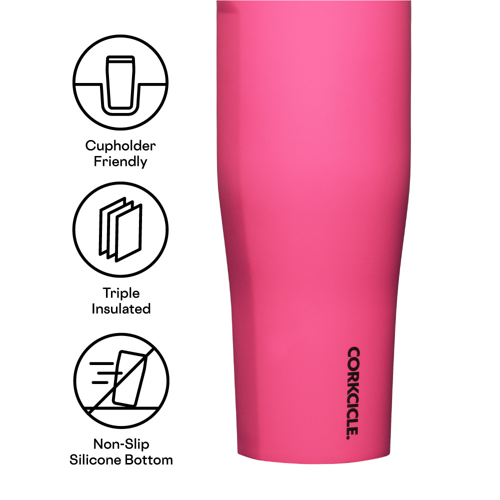 Gocup Xl W/ Straw 887Ml Dragon Fruit
