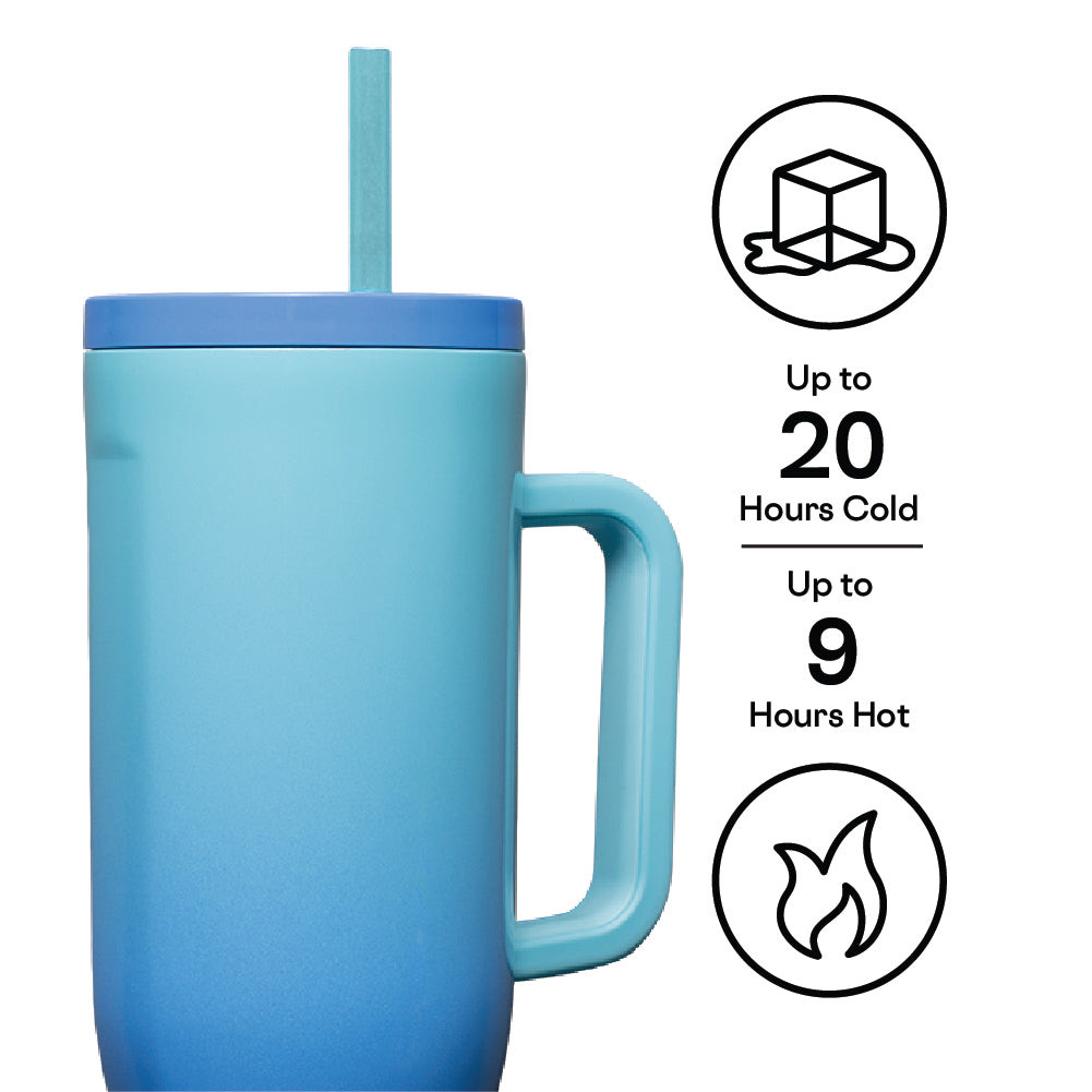 Cruiser Straw Cup 1.2L Boom Box Blue
