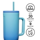 Cruiser Straw Cup 1.2L Boom Box Blue