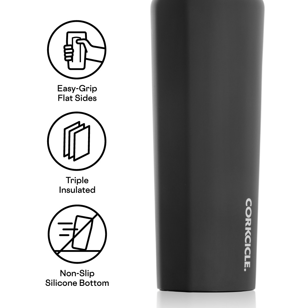Canteen Vacuum Bottle 470Ml Black