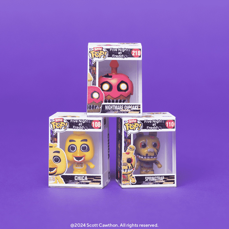 Bitty Pop! Games: Five Nights At Freddy'S - Foxy 4Pk