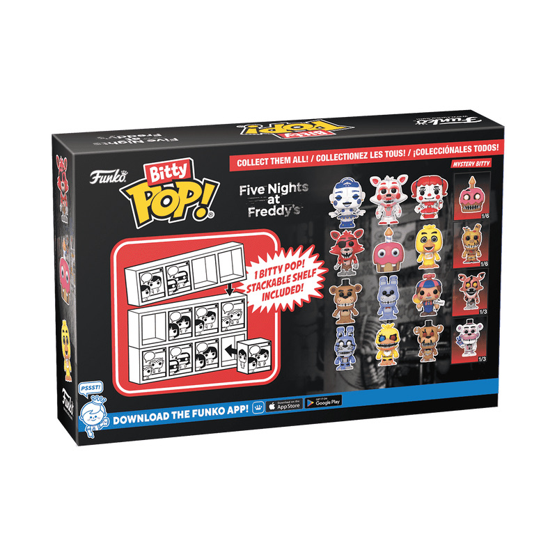 Bitty Pop! Games: Five Nights At Freddy'S - Nightmare Bonny 4Pk