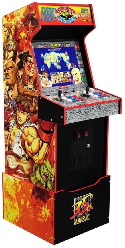 ARCADE1UP Street Fighter Legacy 14-in-1 Wifi Enabled Arcade Machine RETRO HW