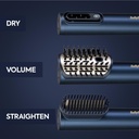Babyliss Air Wand 3-In-1 Hair Dryer | Straightener & Hot Air Brush With Ion Technology & High-Speed Digital Motor | As6550Sde