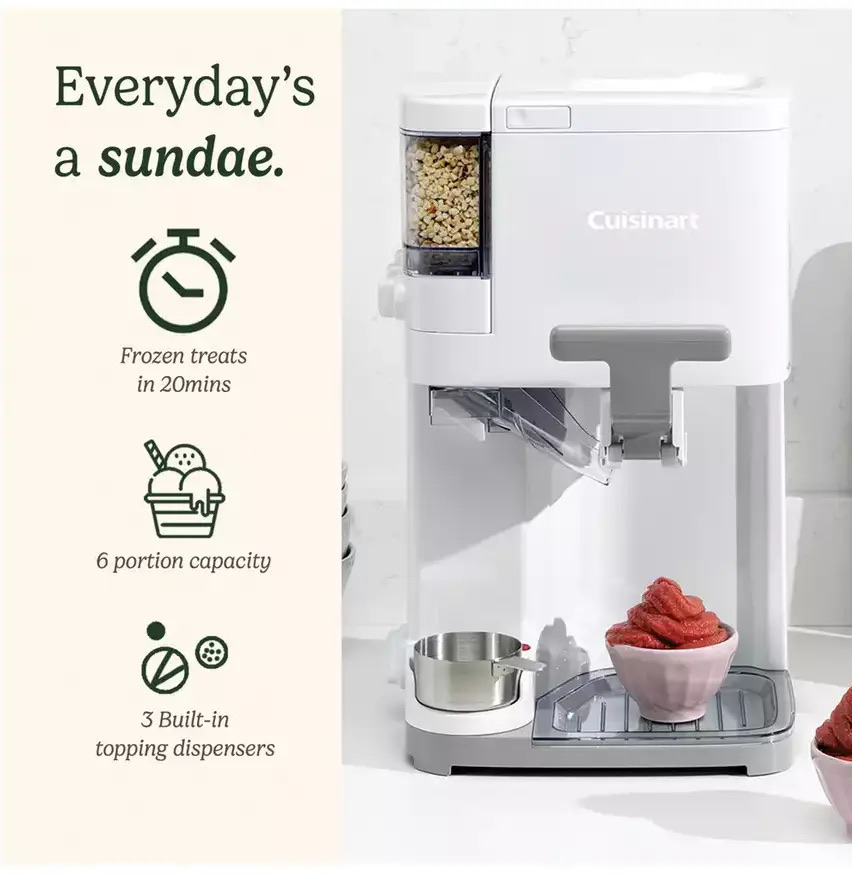 Soft Serve Icecream Maker 1.4L 