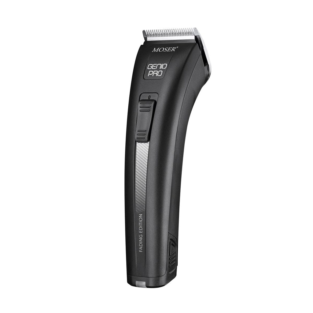 Moser Genio Pro Fading Edition Hair Clipper With Interchangeable Battery Pack 1874-0053 / 0153 Black