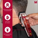 Moser 1400 Cordless Professional Cord/Cordless Clipper- For Hair & Beard (1430)