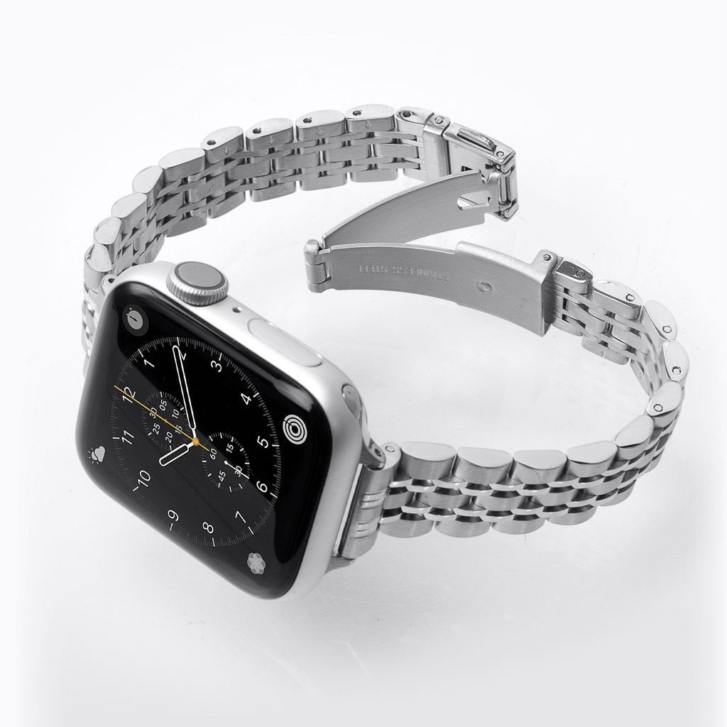 Laut Links Noble For Apple Watch (42/44/45/49Mm) - Silver