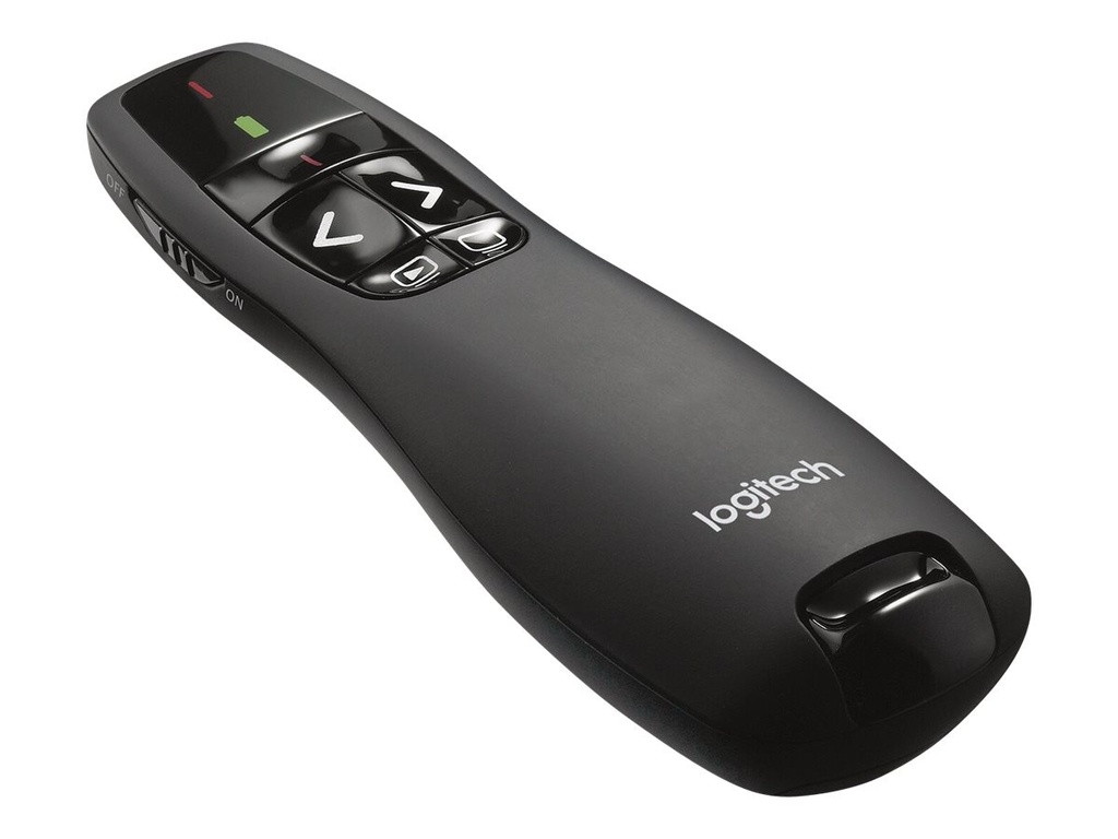 Logitech R400 Wireless Presentation Remote - Black