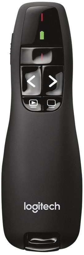 Logitech R400 Wireless Presentation Remote - Black