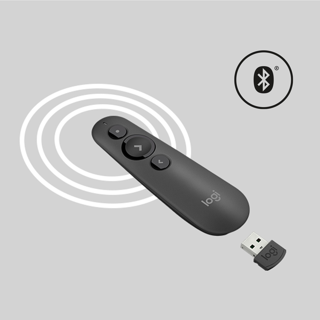 Logitech R500S Bluetooth Presentation Remote - Graphite