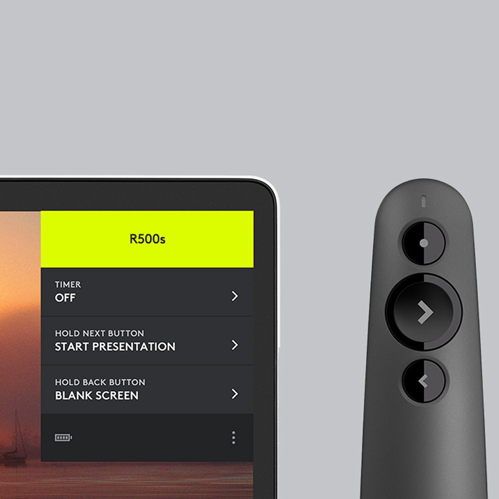 Logitech R500S Bluetooth Presentation Remote - Graphite
