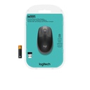 Logitech M190 Full-Size Wireless Mouse-Charcoal-2.4Ghz-Emea-M190