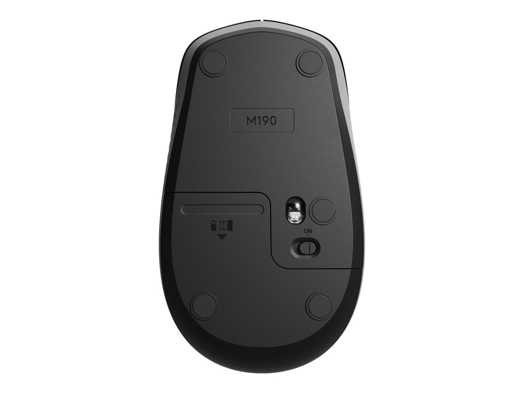 Logitech M190 Wireless Mouse - Mid Grey