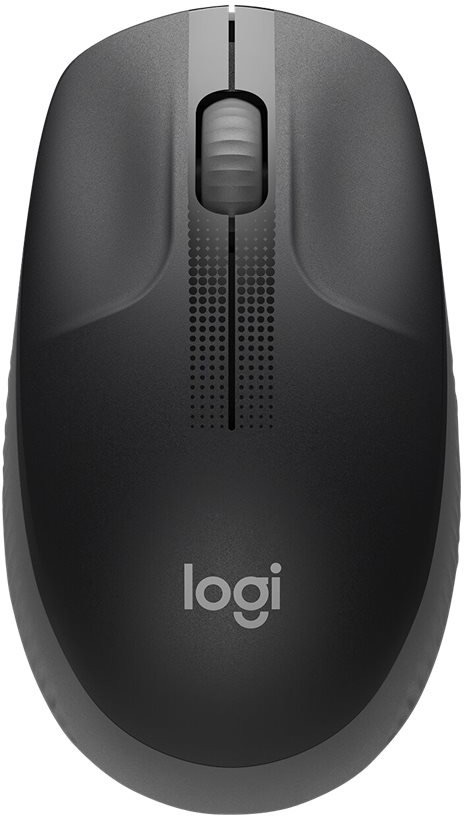 Logitech M190 Wireless Mouse - Mid Grey