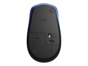Logitech M190 Wireless Mouse - Blue