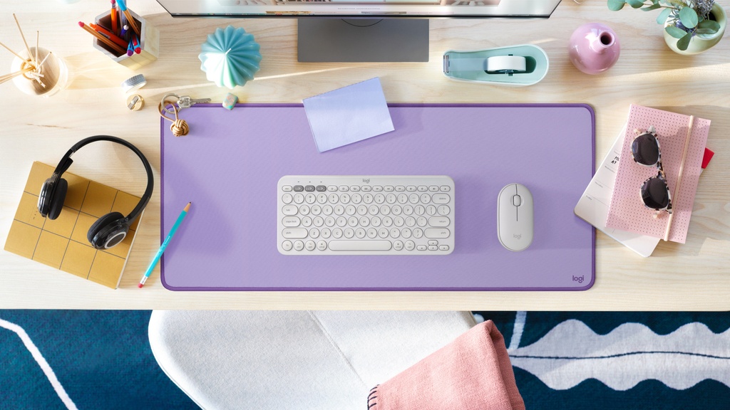 Logitech Desk Mat-Purple