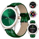 Elle Soleil Smart Watch Green Leather Plus 2 Straps Green