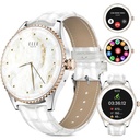Elle Soleil Smart Watch White Leather Plus 2 Straps Pink Sil