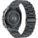 Swiss Military Dom7 Smart Watch With Gunframe Black Metal Strap