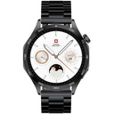 Swiss Military Swiss Intl Blackframe Black Metal Strap