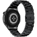 Swiss Military Swiss Intl Blackframe Black Metal Strap