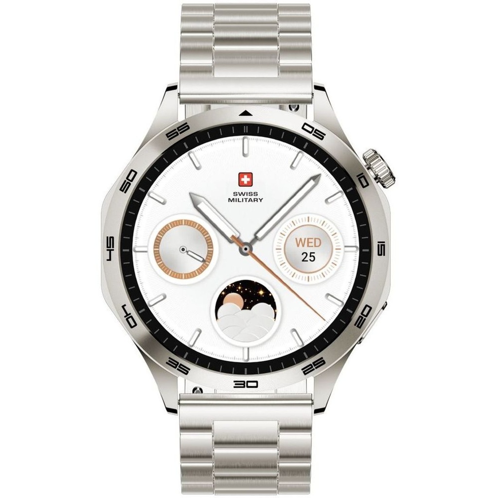 Swiss Military Swiss Intl Goldframe Gold Metal Strap