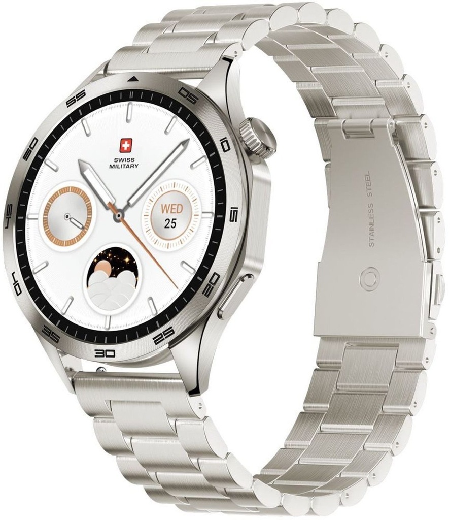 Swiss Military Swiss Intl Goldframe Gold Metal Strap