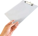 Clipboard transparent A4